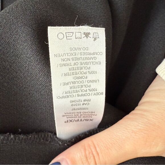 DYNAMITE | Black Slip Dress - Picture 5 of 7